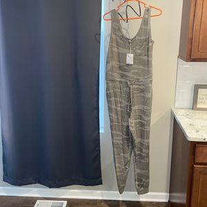 Camouflage fleece lined jumpsuits!